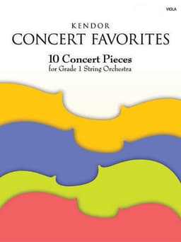Kendor Concert Favorites - Viola