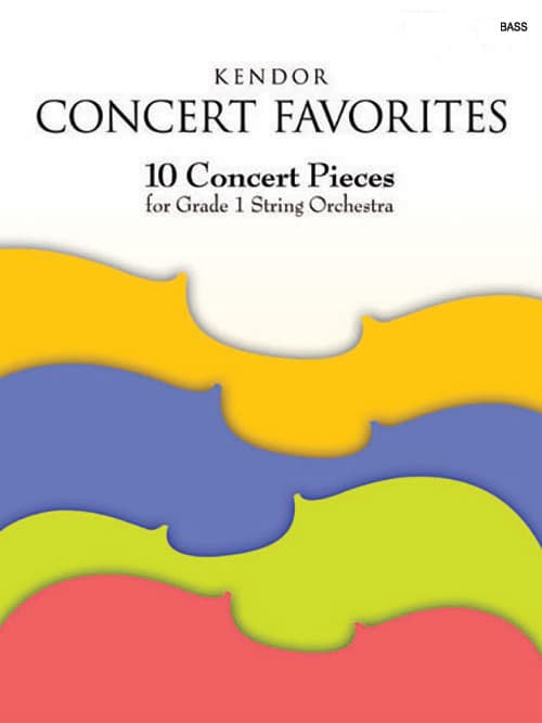 Kendor Concert Favorites - Bass