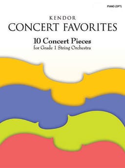 Kendor Concert Favorites - Piano (opt.)