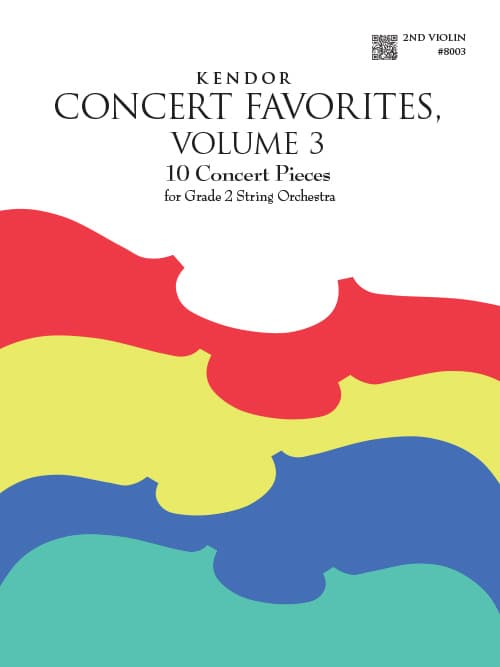 Kendor Concert Favorites, Volume 3 - 2nd Violin