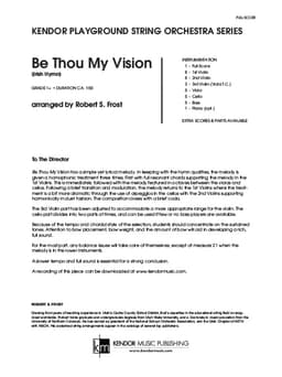 Be Thou My Vision (Irish Hymn) (Score)