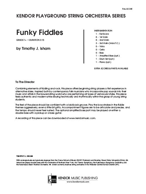 Funky Fiddles (Score)