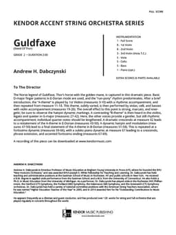 Guldfaxe (Steed Of Thor) (Score)