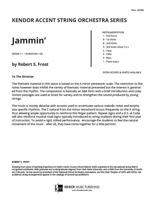 Jammin' (Score)