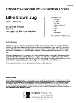 Little Brown Jug (Score)