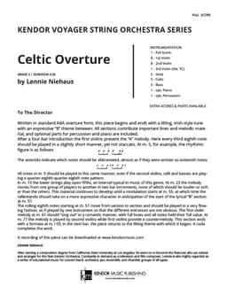 Celtic Overture (Score)