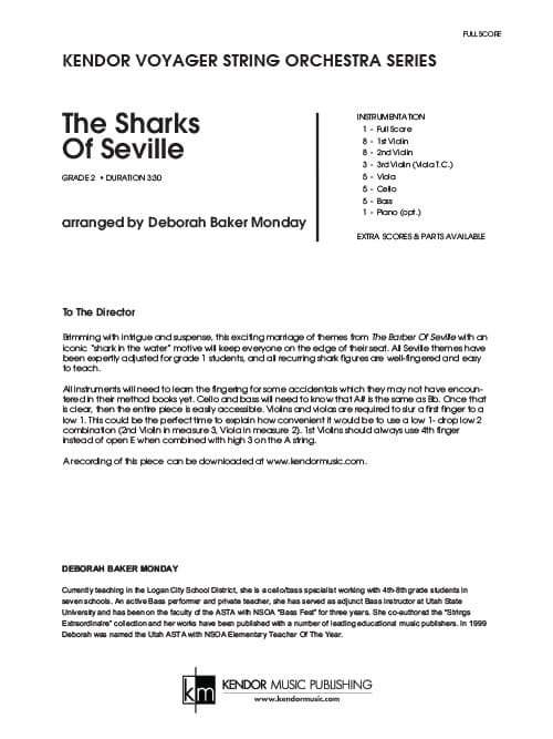 Sharks Of Seville, The (Score)