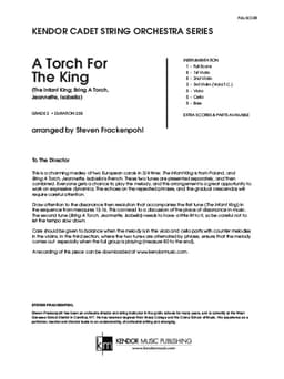 Torch For The King, A (Score)