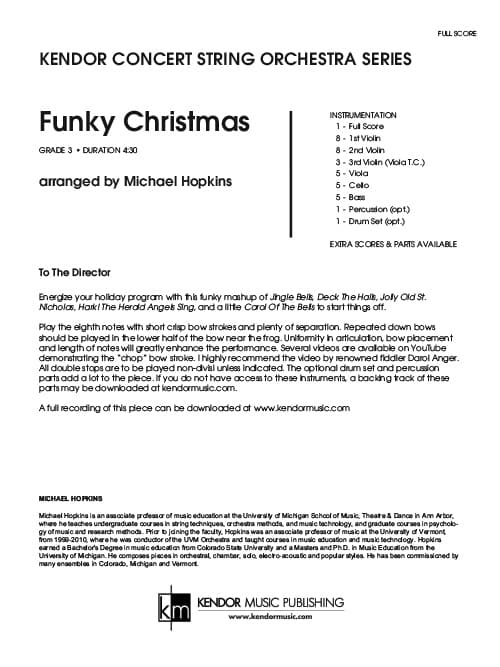 Funky Christmas (Score)