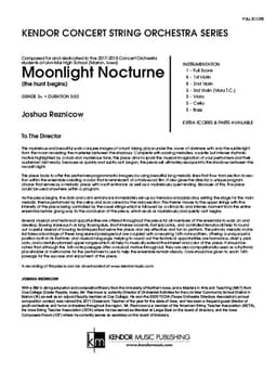Moonlight Nocturne (the hunt begins) (Score)