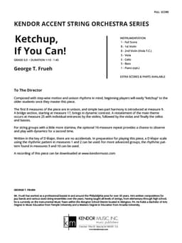 Ketchup, If You Can!