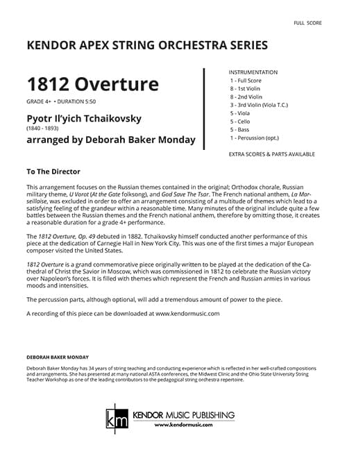 1812 Overture (String Orchestra)