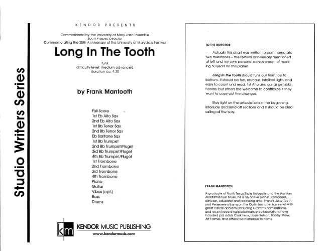 Long In The Tooth (Score)