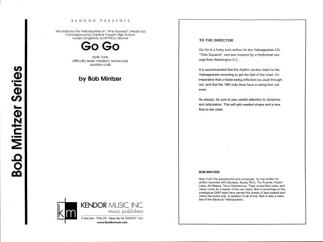 Go Go (Score)