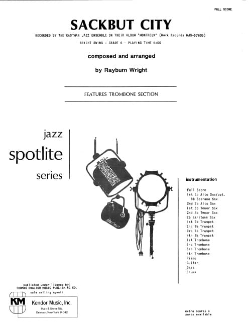 Sackbut City (Score)