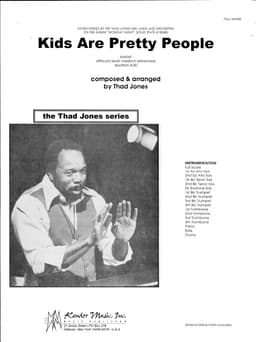 Kids Are Pretty People (Score)
