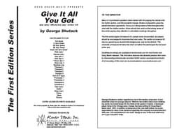 Give It All You Got (Score)