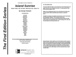 Island Sunrise (Score)