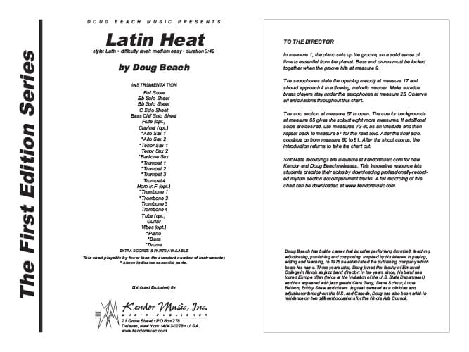 Latin Heat (Score)