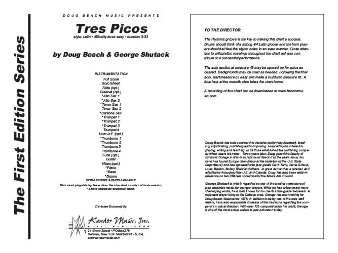 Tres Picos (Score)