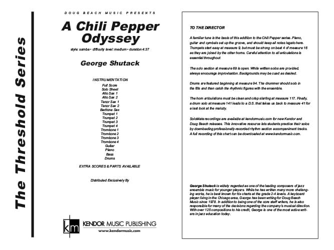 Chili Pepper Odyssey, A (Score)