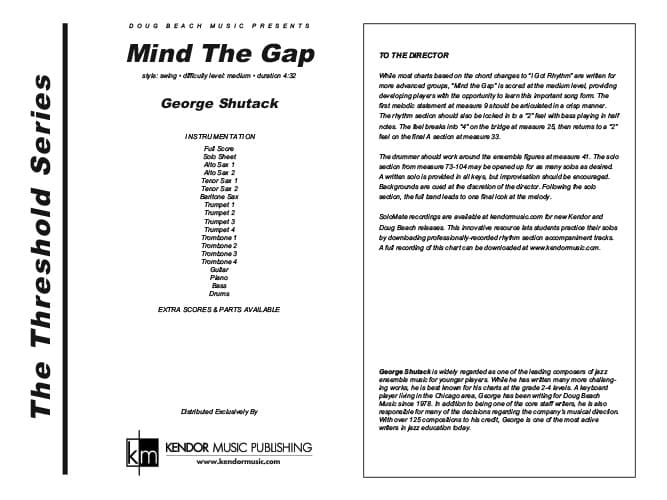 Mind The Gap (Score)