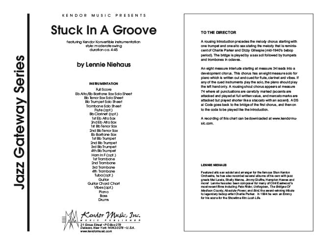 Stuck In A Groove (Score)