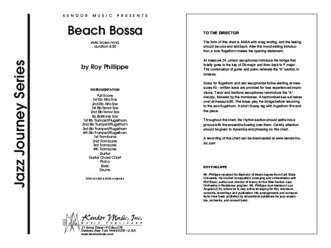 Doug Beach Bossa (Score)