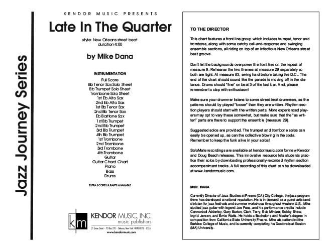 Late In The Quarter (Score)