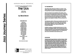 Lick, The (Score)