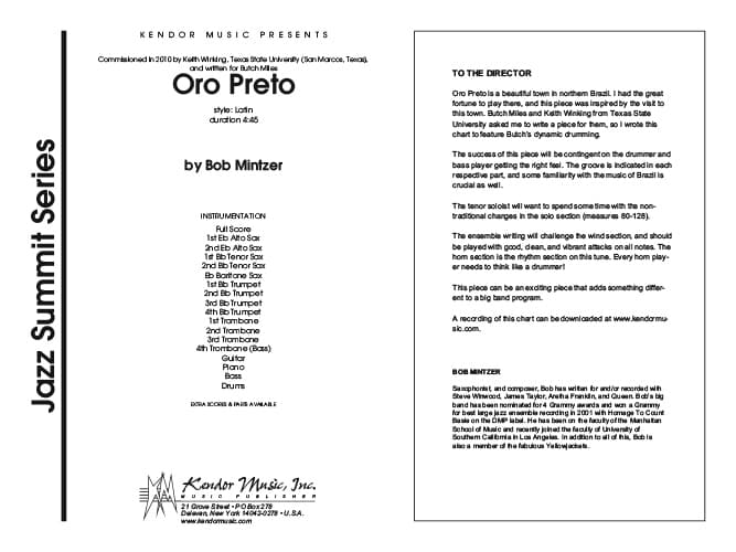 Oro Preto (Score)
