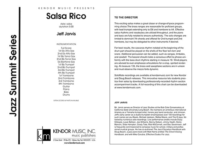 Salsa Rico (Score)
