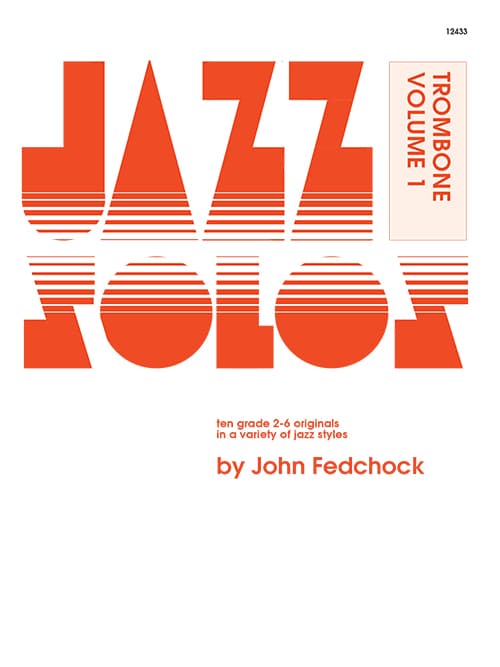 Jazz Solos For Trombone, Volume 1