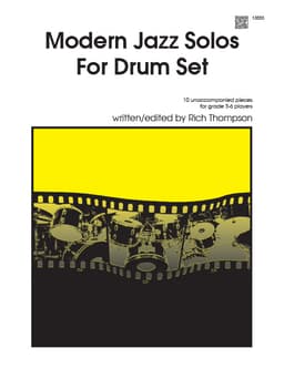 Modern Jazz Solos For Drum Set