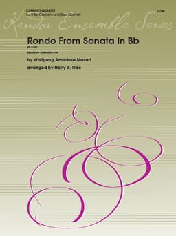 Rondo From Sonata In Bb (K.570)