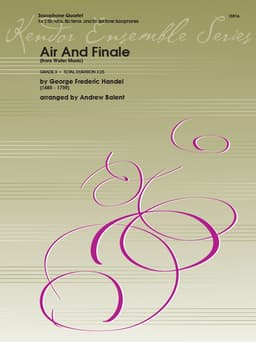 Air And Finale (from Water Music)