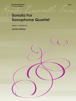 Sonata For Saxophone Quartet
