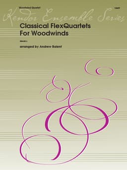 Classical FlexQuartets For Woodwinds
