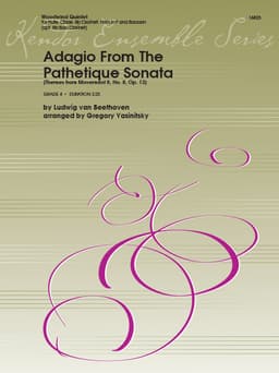 Adagio From The Pathetique Sonata (Themes From Movement II, No. 8, Op. 13)