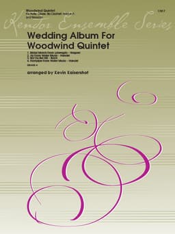 Wedding Album For Woodwind Quintet