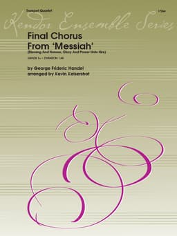 Final Chorus From 'Messiah' (Blessing And Honour, Glory And Power Unto Him)