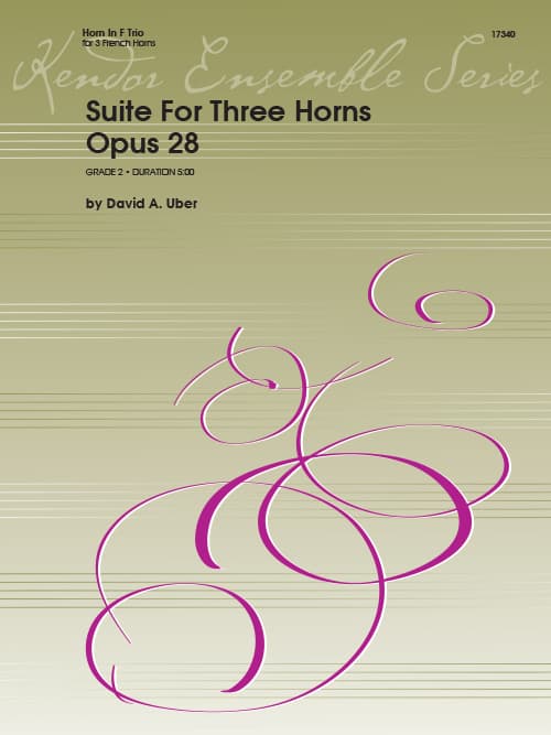 Suite For Three Horns Opus 28