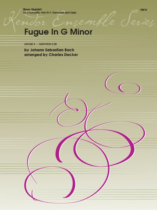 Fugue In G Minor
