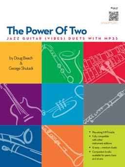 Power Of Two, The - Jazz Guitar (Vibes) Duets with MP3s