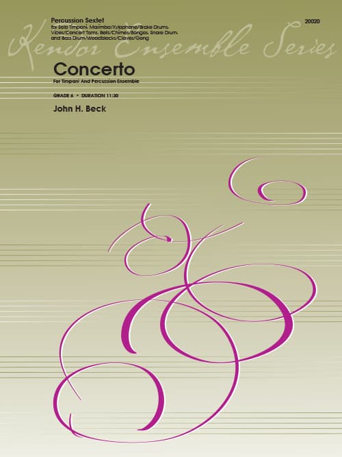 Concerto For Timpani And Percussion Ensemble
