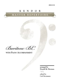 Kendor Master Repertoire - Baritone B.C. with Piano Accompaniment