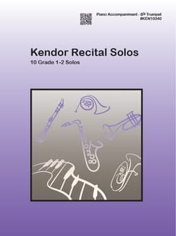 Kendor Recital Solos - Trumpet - (Piano Accompaniment Book Only)