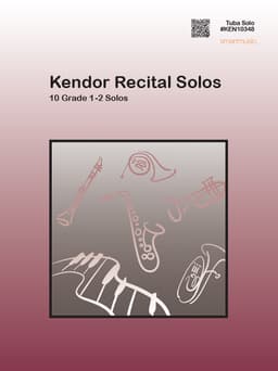 Kendor Recital Solos - Tuba - Solo Book with MP3s