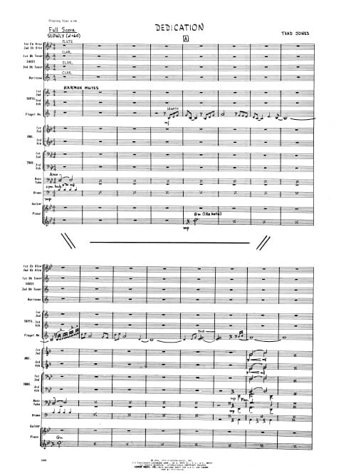 Dedication (Score)