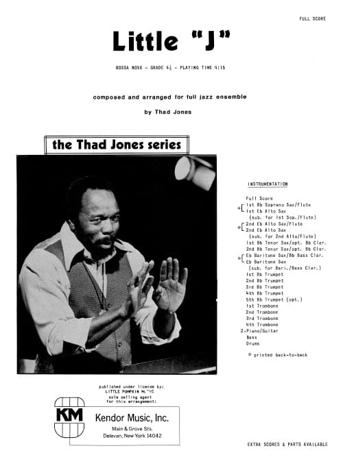 Little 'J' (Score)